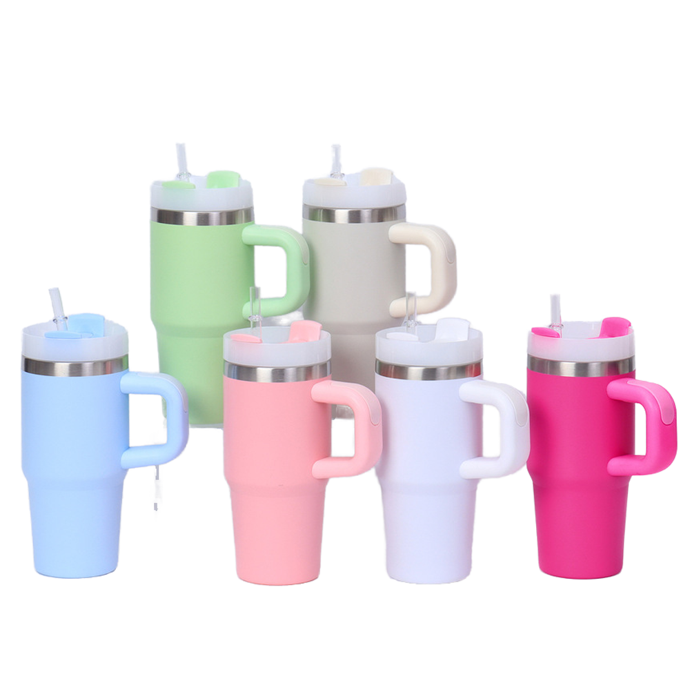 كوب حراري ستانلس بيد مع غطاء