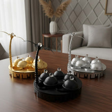 طقم صواني أوعية مزخرفة