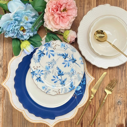 طقم أطباق مائدة فاخر 24 قطعة