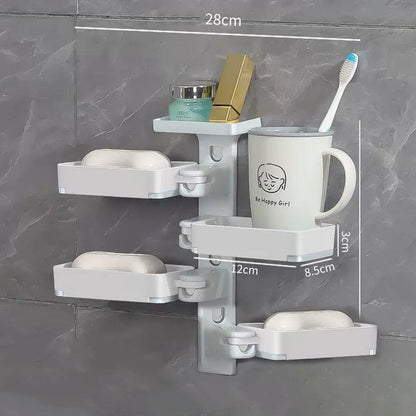 رف حمام قابل للدوران