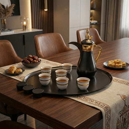 صينية تقديم بيضاوية-وسط Diva Lady