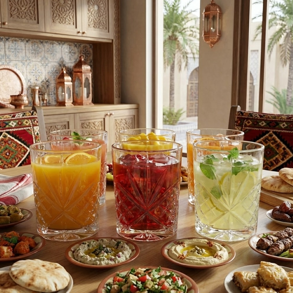 طقم اكواب زجاجية 6 قطع Danny Home