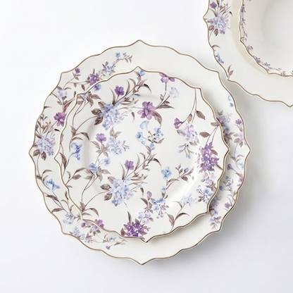 طقم أطباق مائدة فاخر 24 قطعة