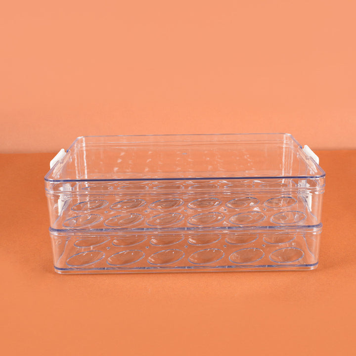 Transparent Egg Storage Refrigerator Box