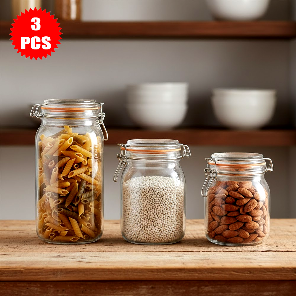 طقم برطمانات محكمة الاغلاق