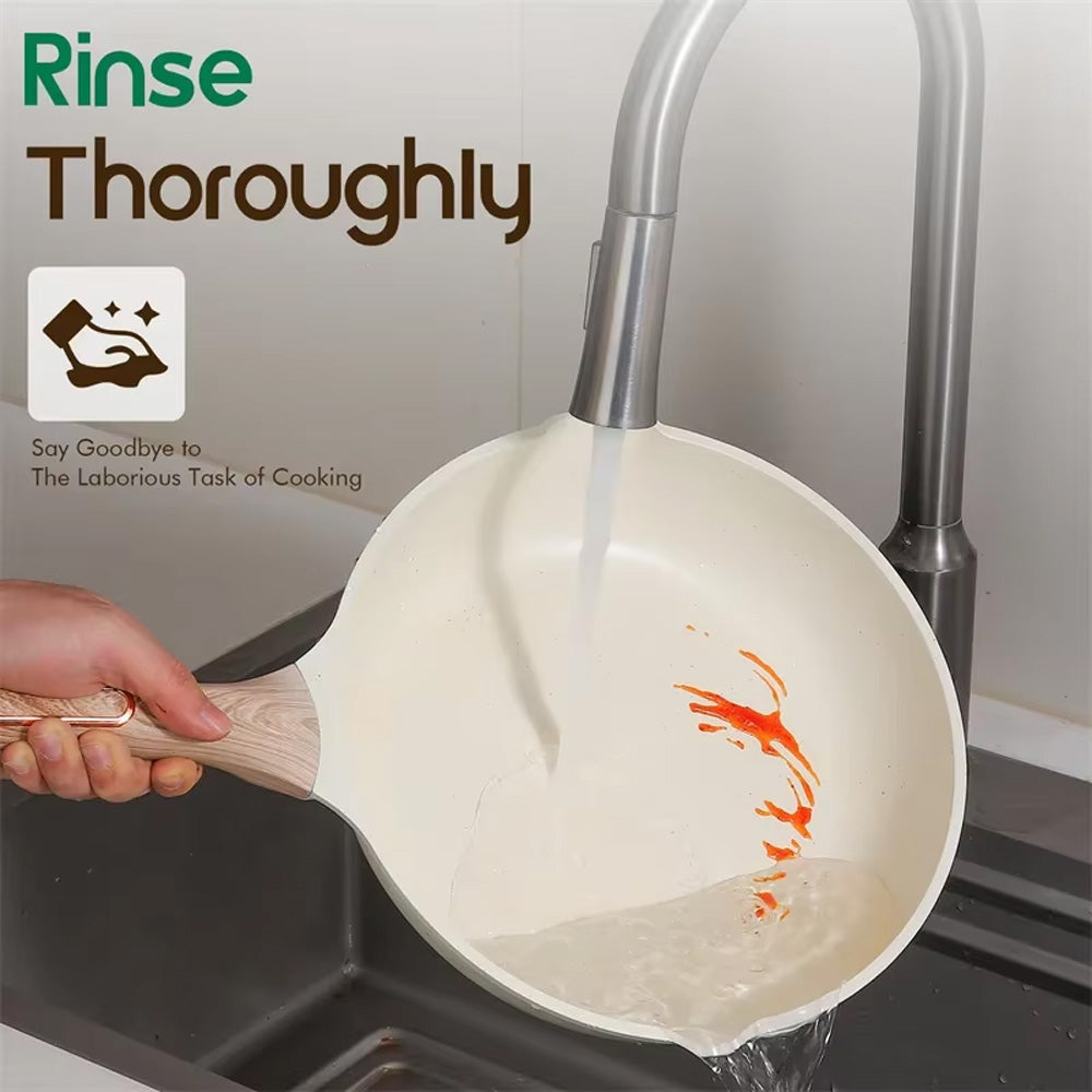 مجموعة أواني طهي جرانيتية غير لاصقة 15 قطعة