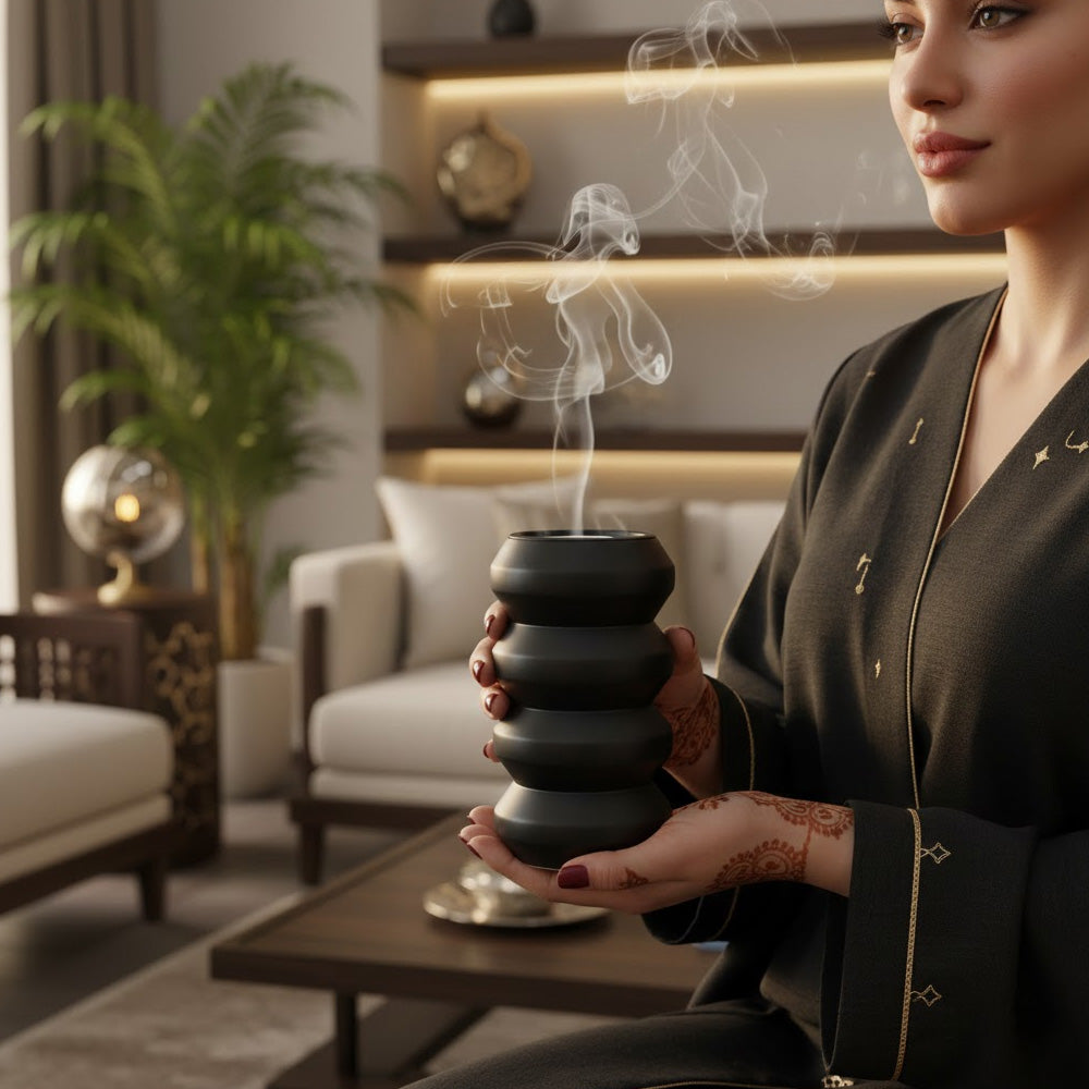 مبخرة عود مضلعة الشكل Diva Lady