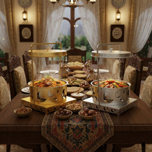 قدر ساخن معلق بتصميم القمر - سعة 6 لتر