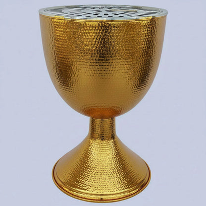 دوة و شواية معدنية على شكل كأس