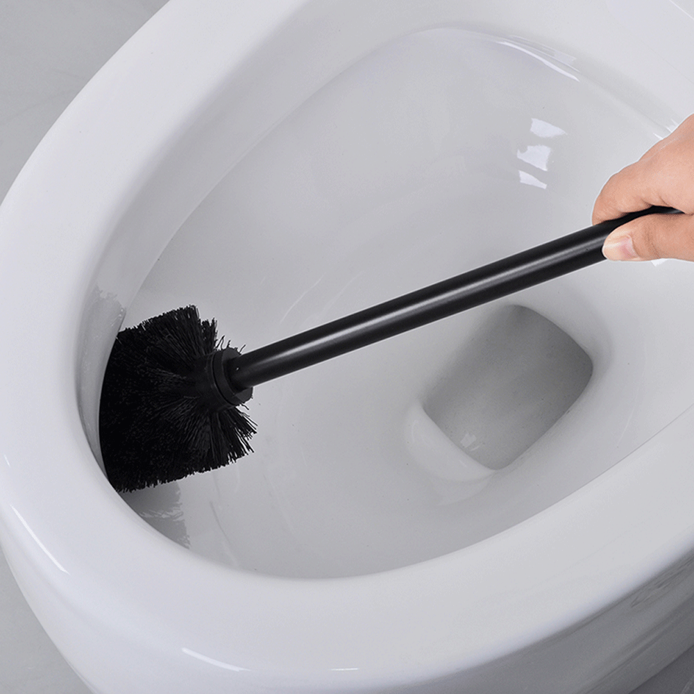 حامل ورق تواليت مع فرشاة