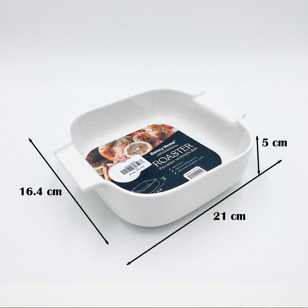 صينية فرن سيراميك مربعة