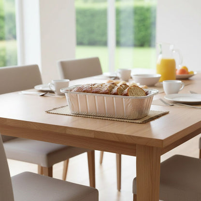 صواني خبز من رقائق الألومنيوم للاستخدام مرة واحدة