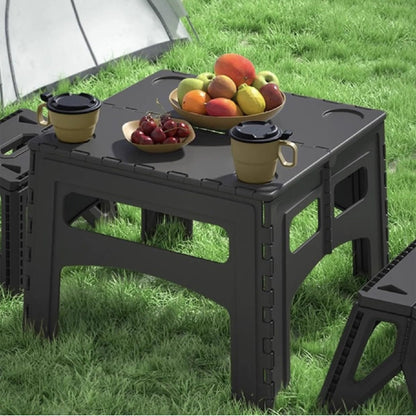طاولة تخييم خارجية قابلة للطي