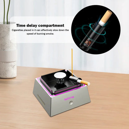 ‏طفاية سجائر لتنقية الهواء