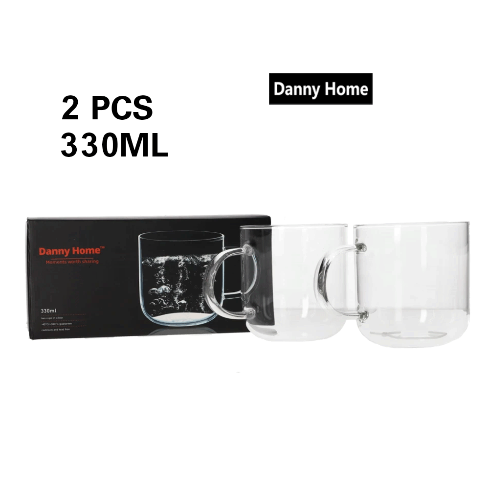 كوب مج زجاجي بيضوي Danny Home