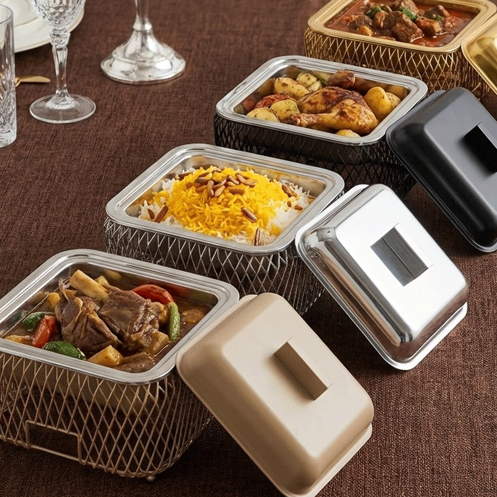 سخان طعام ملكي مربع