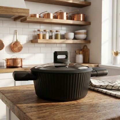 مقلاة طهي بغطاء زجاج Danny Home