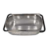 مصفاة الفولاذ المقاوم للصدأ القابلة للتمدد