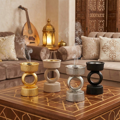 مبخرة من الفولاذ المنحوت