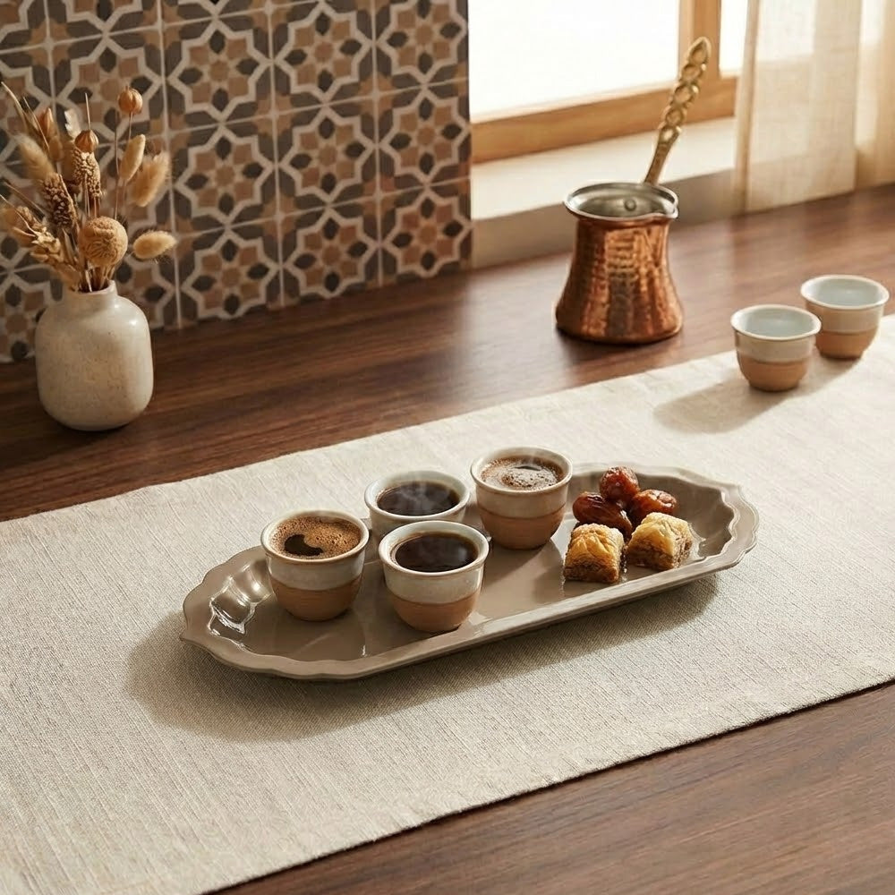 صينية تقديم مستطيلة- صغيرة