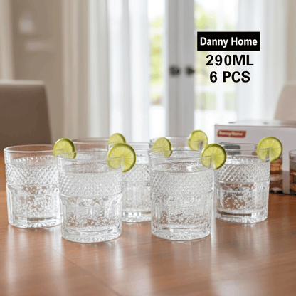 أكواب كريستال باراديس 6 قطع Danny Home