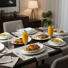 طقم سفرة بأواني متمايلة