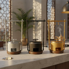 سخان طعام معلق سعة 3 لترات مع حامل