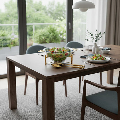 وعاء سلطة زجاجي سعة 4 لتر