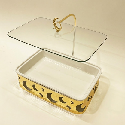 سخان طعام بورسلين بسعة 3 لتر