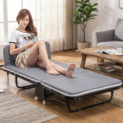 سرير فردي قابل للطي بثلاث طيات - 65 سنتًا