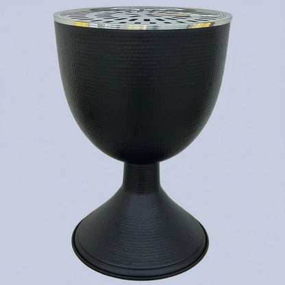 دوة و شواية معدنية على شكل كأس