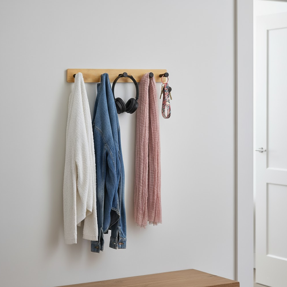 علاقة حائط خشبية راقية