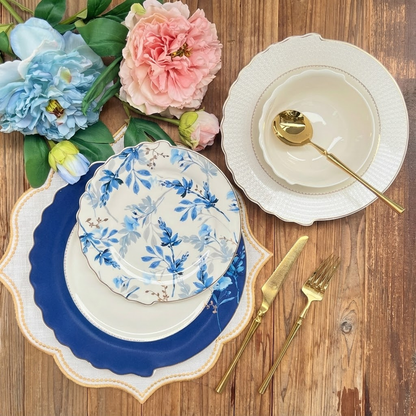 طقم أطباق مائدة فاخر 24 قطعة