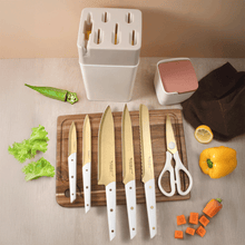 مجموعة سكاكين المطبخ