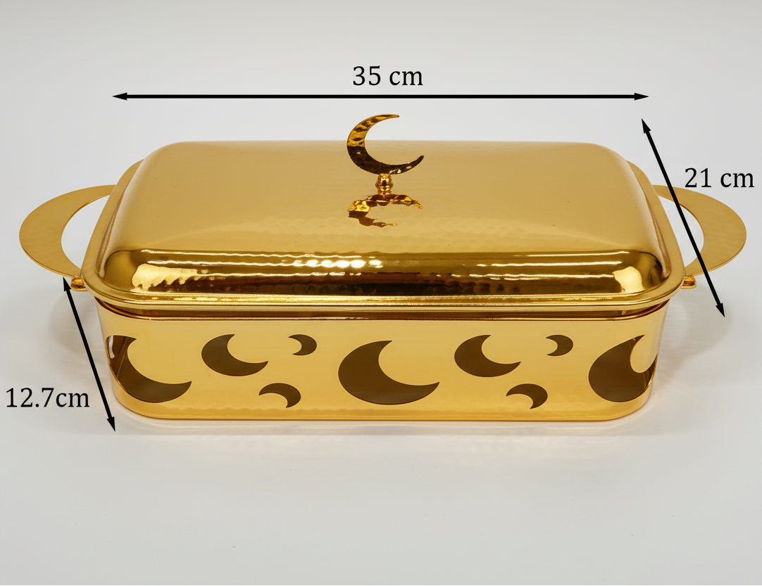 سخان تقديم طعام مع صينية بايركس 2.5 لتر