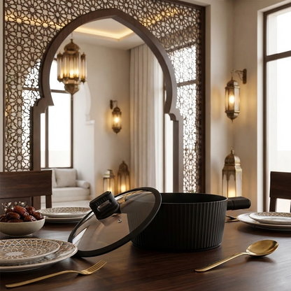 مقلاة طهي بغطاء زجاج Danny Home