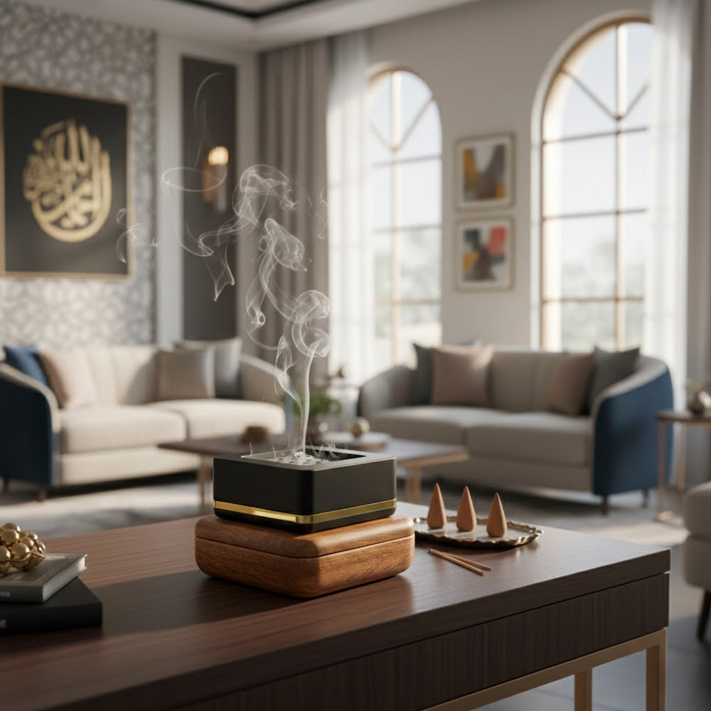 مبخرة خشبية