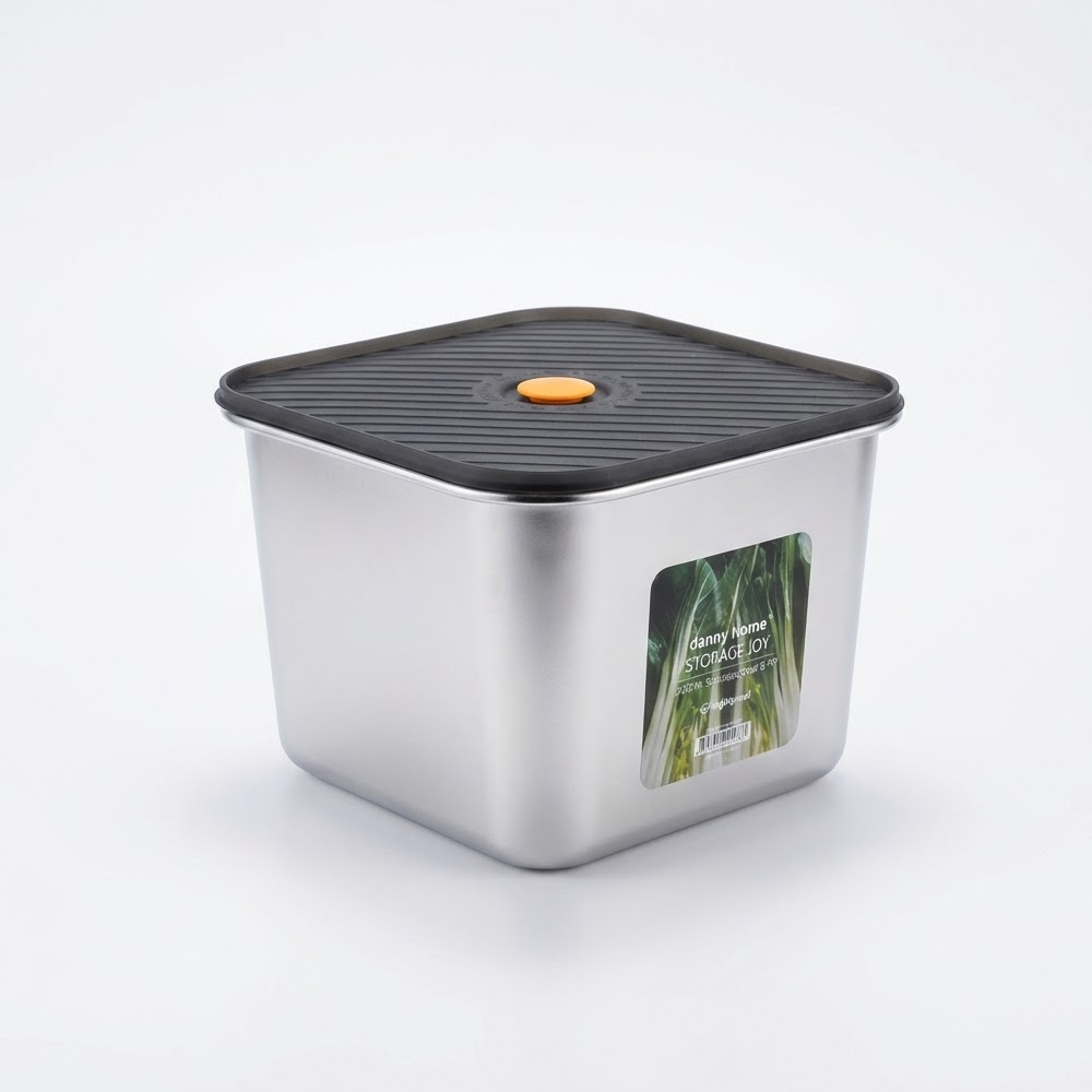 علبة حفظ الطعام من ستانلس ستيل