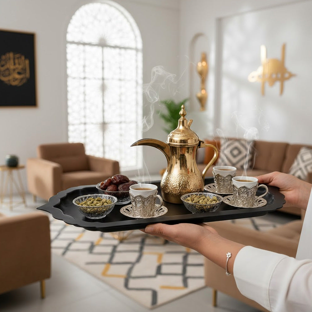 صينية تقديم مستطيلة- كبير