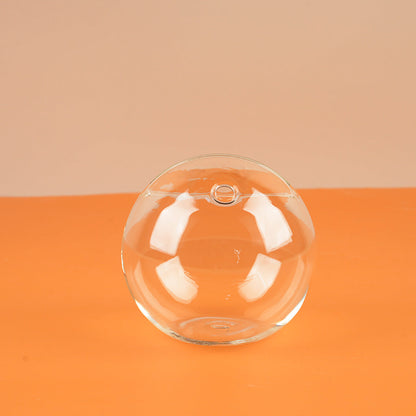 حامل بطاقة الزفاف مزهرية زجاجية