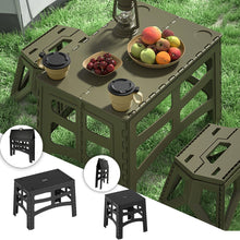 طاولة تخييم خارجية قابلة للطي