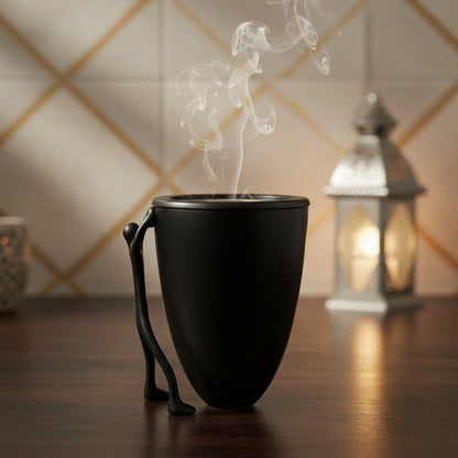 مبخرة بخور حديثة من الفولاذ Diva Lady