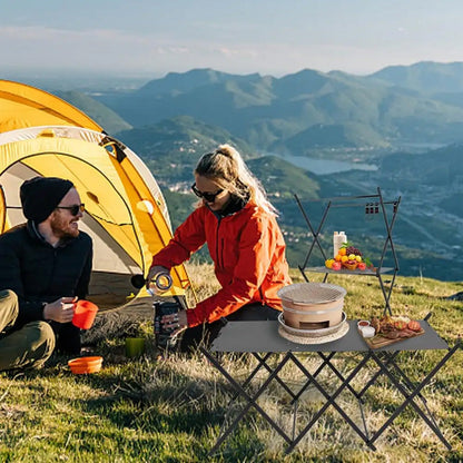 رف تخزين قابل للطي للتخييم