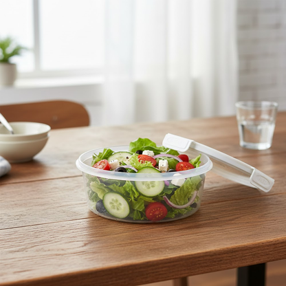 طقم علب حفظ الطعام محكمة الإغلاق 5 أحجام