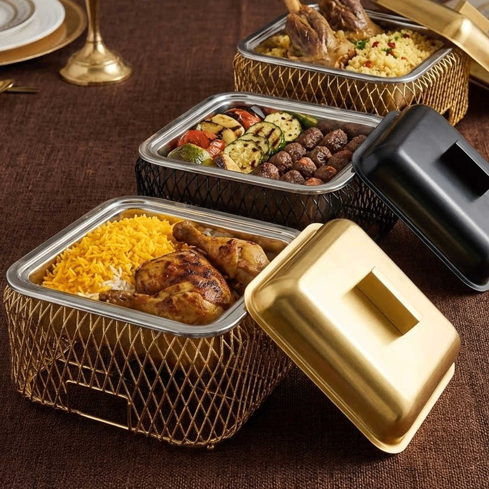 سخان طعام ملكي مربع