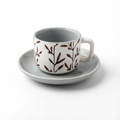 طقم فناجين وصحون قهوة 12 قطعة Diva Lady