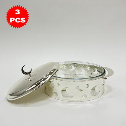 سخان تقديم طعام مع صينية بايركس 2.5 لتر