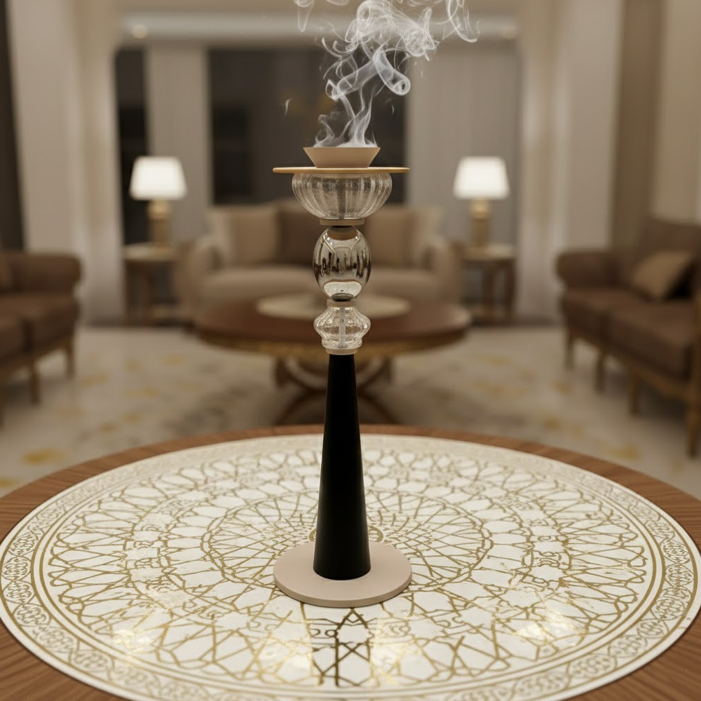 مبخرة أرضية بقاعدة ثابتة