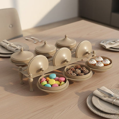 ماعون تقديم 6أطباق