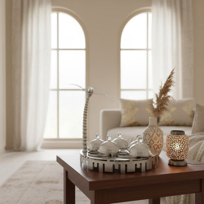 طقم صواني أوعية مزخرفة